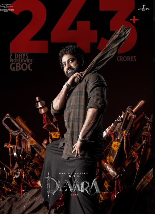 devara part 1 worldwide collection